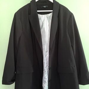 Plus Black Blazer